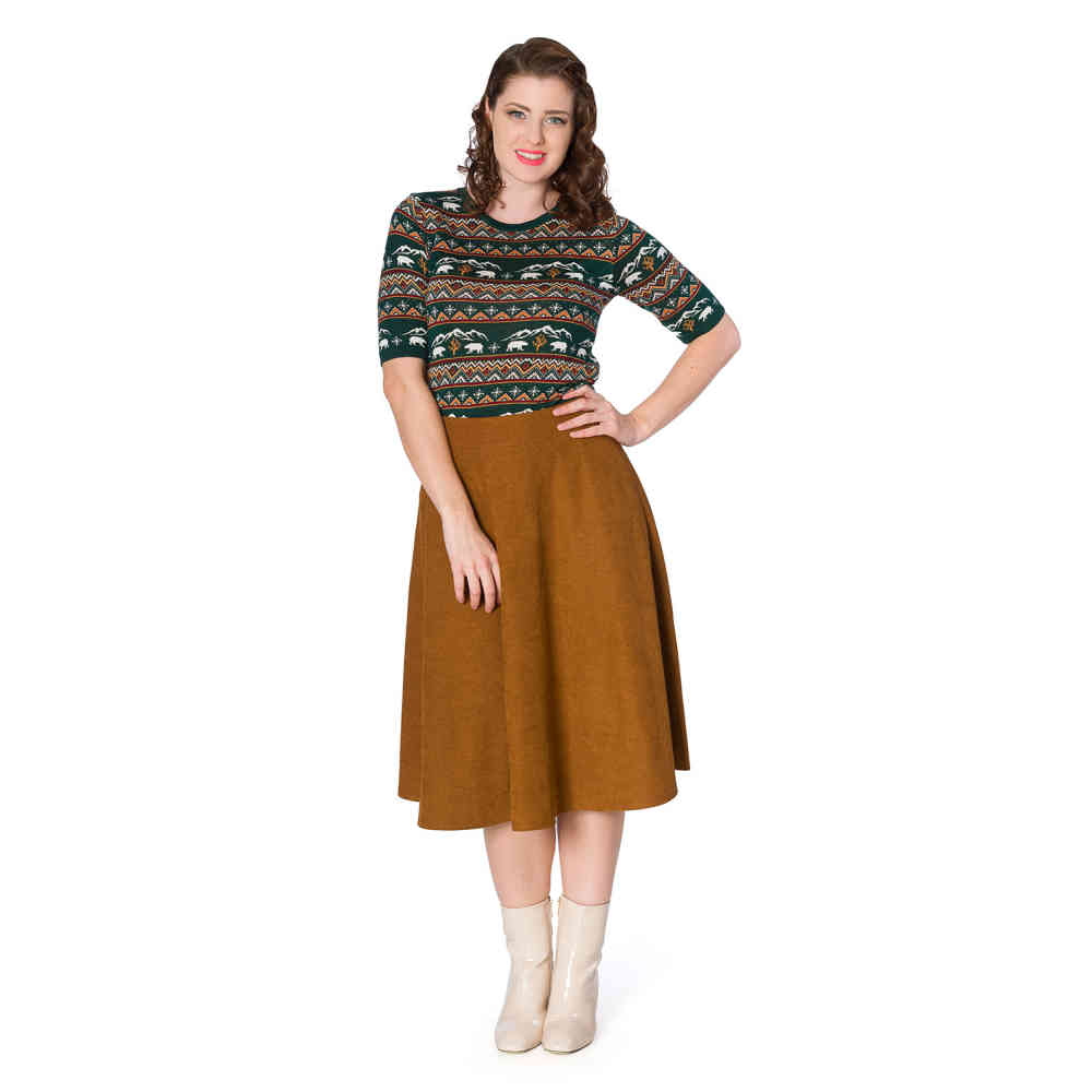 Dancing Days - CHRISTMAS BEAR Christmas sweater - Green